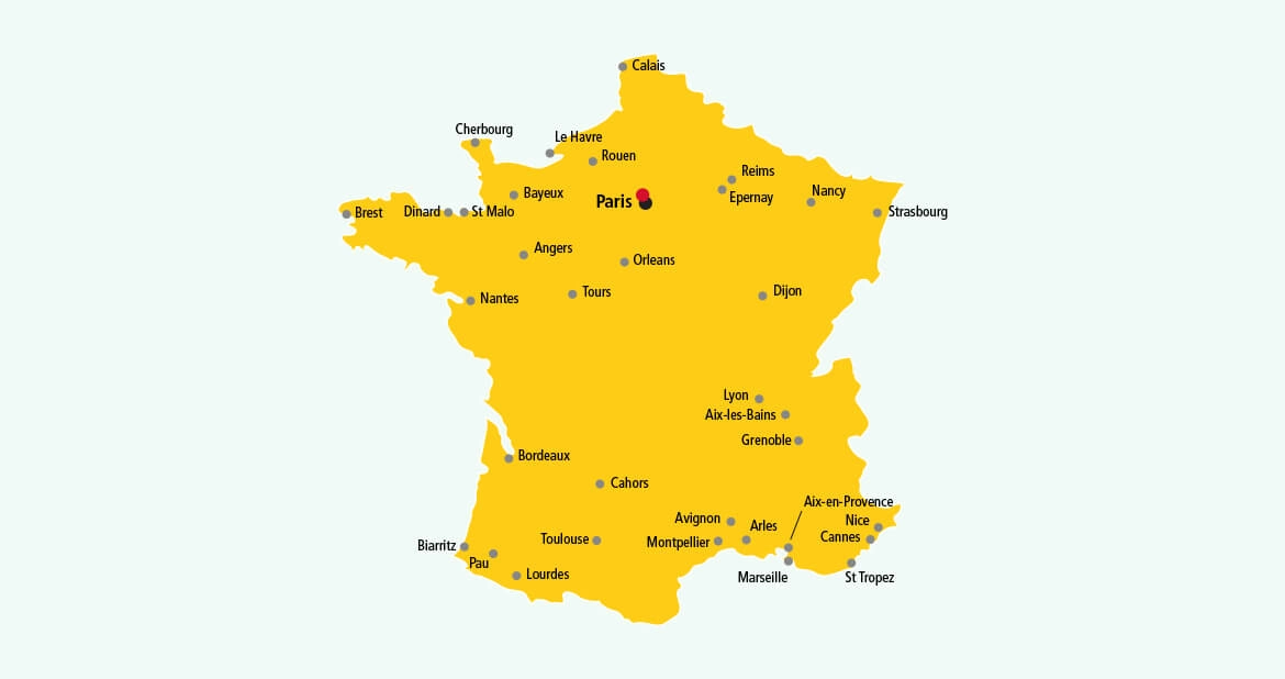 Parcel delivery to France with DHL