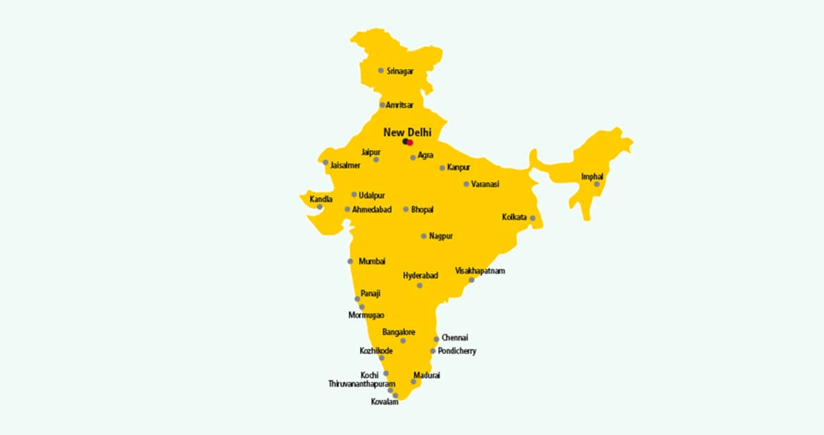 Parcel delivery to India with DHL