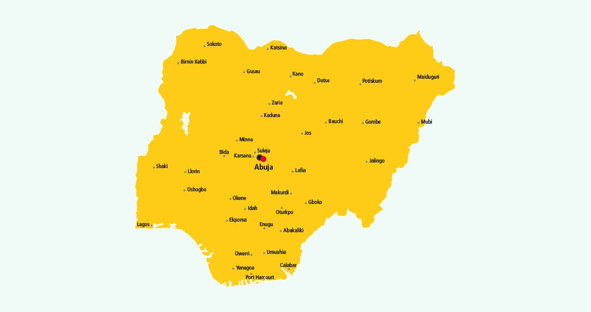 Parcel delivery to Nigeria with DHL